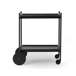 Normann Copenhagen Serving Trolleys*Rul serving cart, Black