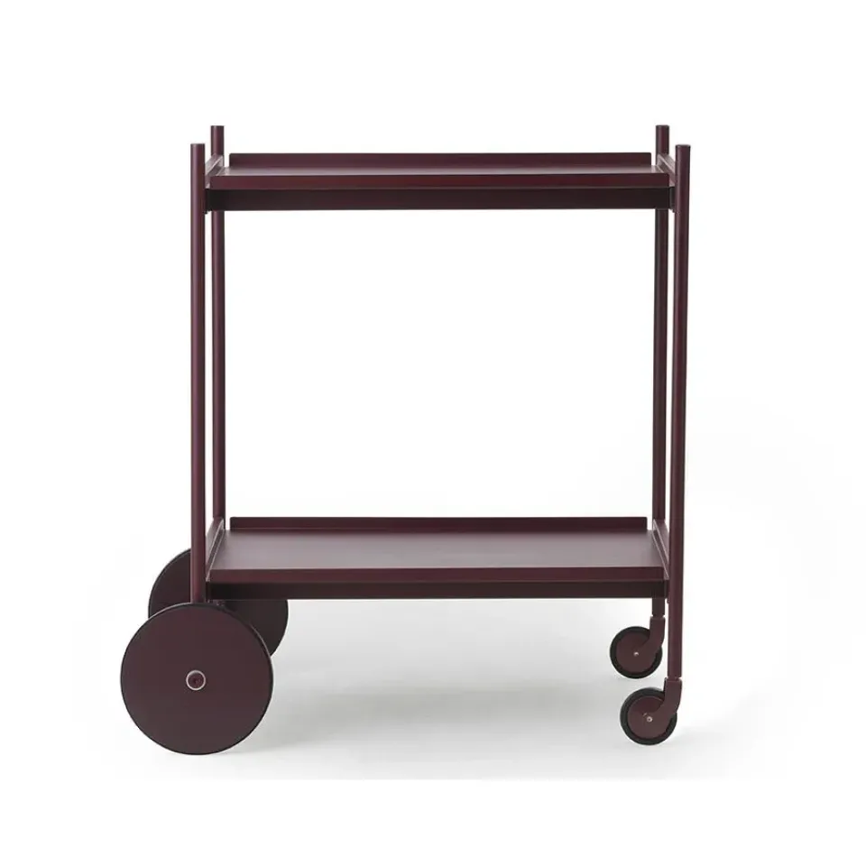 Normann Copenhagen Serving Trolleys*Rul serving cart, Wine Red