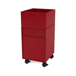 Montana Dressers & Drawer Units*Runner trolley, Beetroot 165 Red