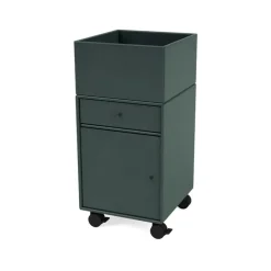 Montana Dressers & Drawer Units*Runner trolley, Black jade 163 Green