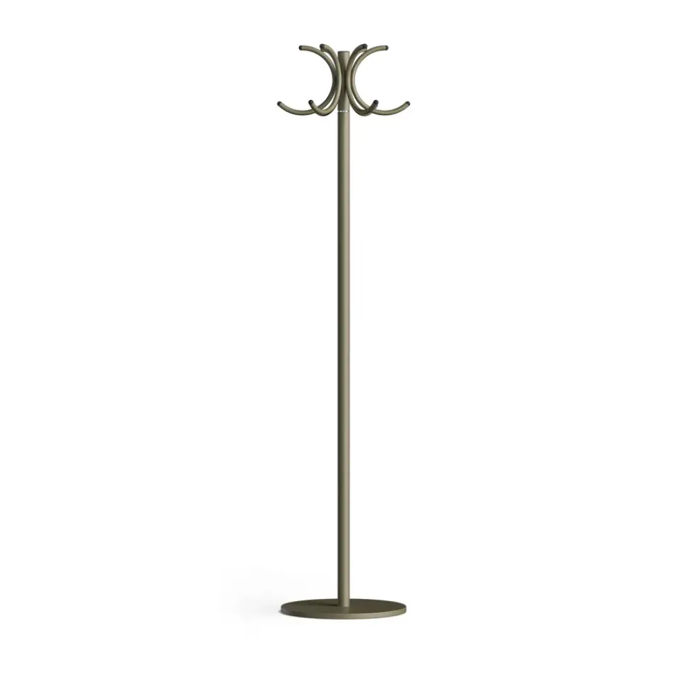 Lammhults Clothes Racks, Coat Stands & Hangers*S70-12 coat rack, Gray-green texture GreyGreen