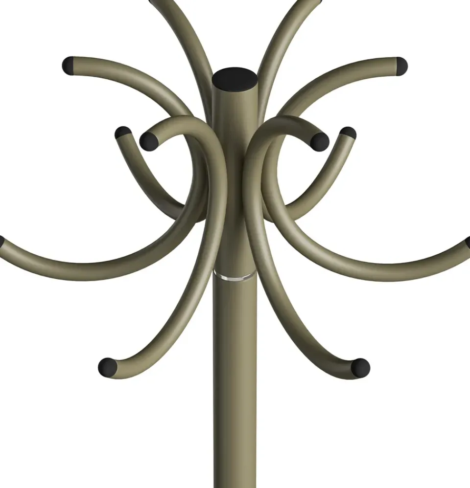Lammhults Clothes Racks, Coat Stands & Hangers*S70-12 coat rack, Gray-green texture GreyGreen