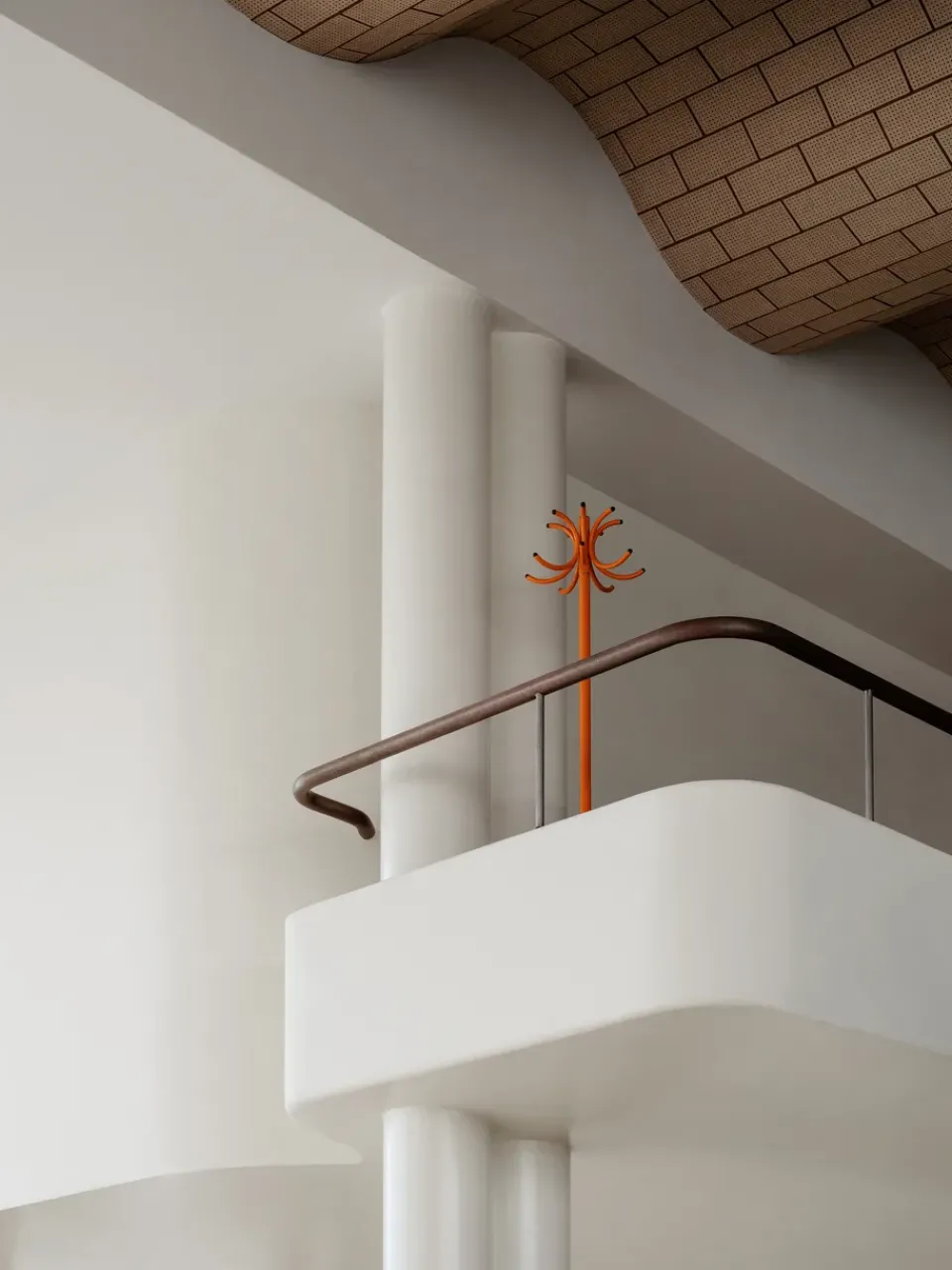 Lammhults Clothes Racks, Coat Stands & Hangers*S70-12 coat rack, texture Orange