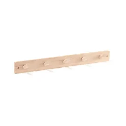 Kid's Concept Clothes Hooks & Hangers*Saga hook strip, Beech Beige
