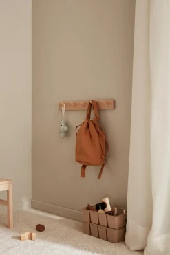 Kid's Concept Clothes Hooks & Hangers*Saga hook strip, Beech Beige
