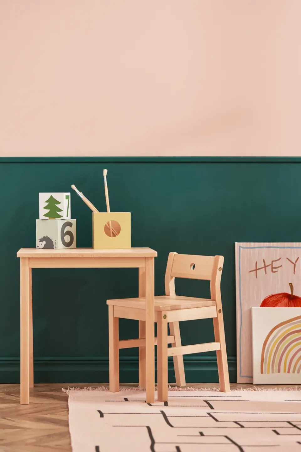Kid's Concept Children's Tables|Children's Tables*Saga table, Beech Beige