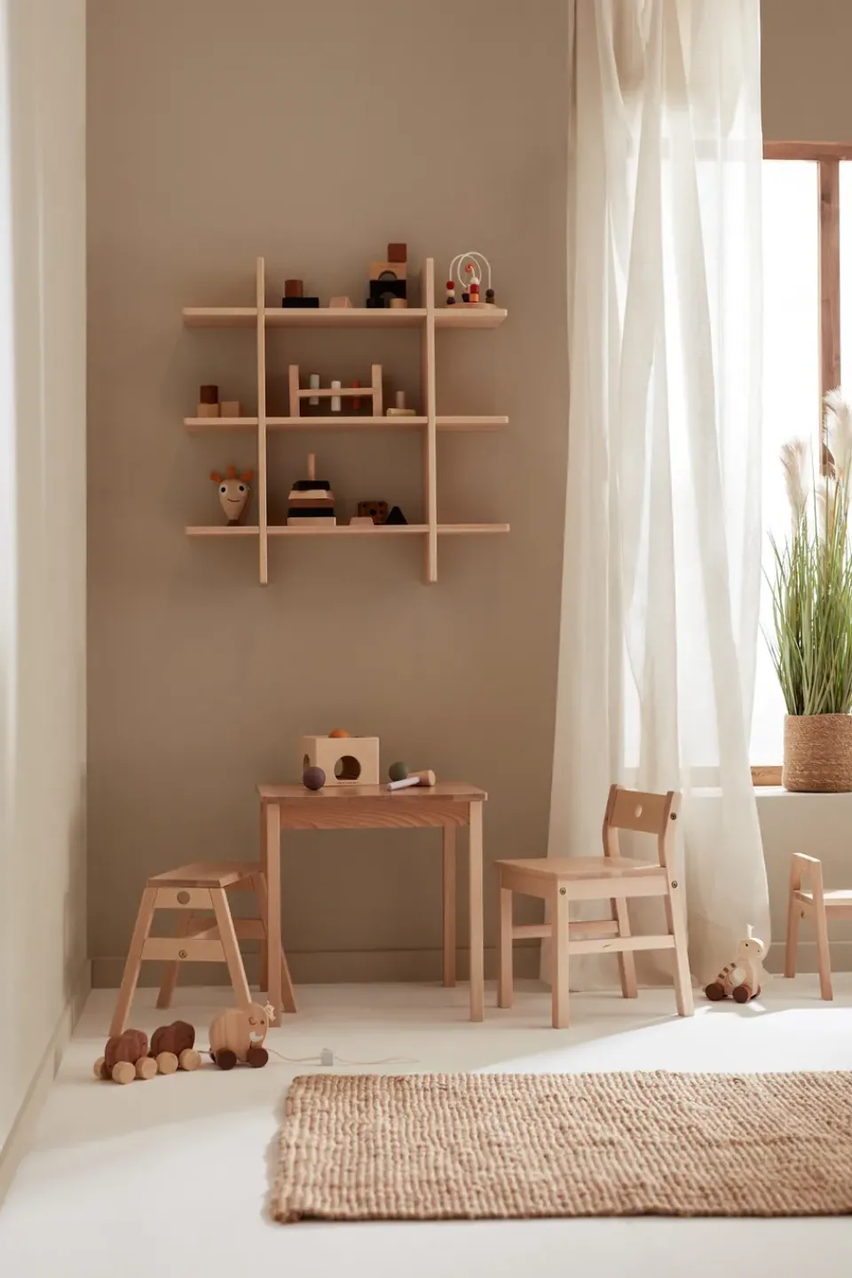 Kid's Concept Children's Tables|Children's Tables*Saga table, Beech Beige