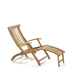 Stockamöllan Seating*SAL deck chair, Teak Brown