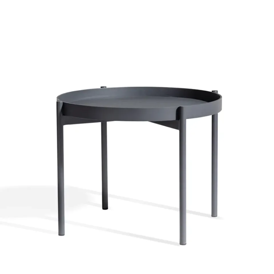 Skargaarden Table For Outdoor Use|Outdoor Lounge Furniture*Saltö coffee table, Charcoal , small Grey