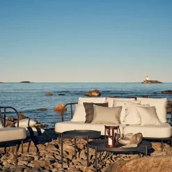 Skargaarden Table For Outdoor Use|Outdoor Lounge Furniture*Saltö coffee table, Light , small Grey