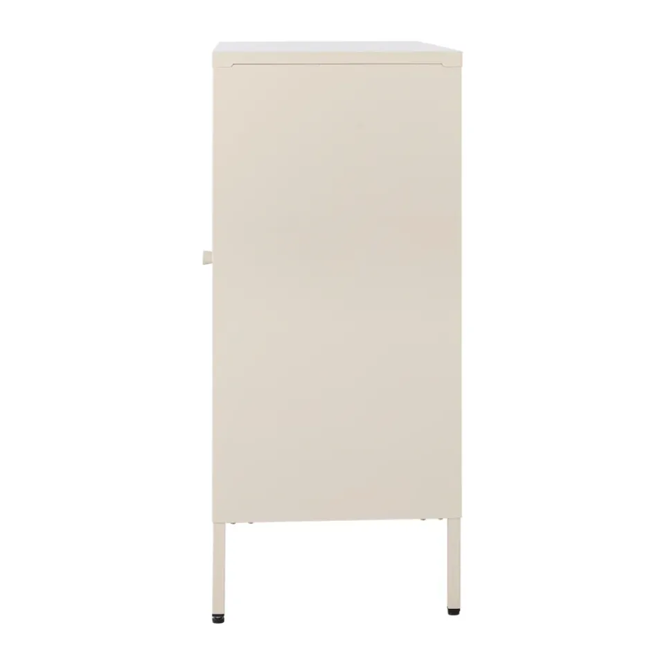 Bloomingville Display & Glass Cabinets*Salvo cabinet 80x40x90 cm, Nature, metal Beige
