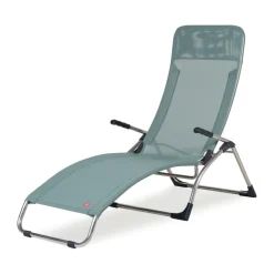 Fiam Seating*Samba sun lounger, Sage Green