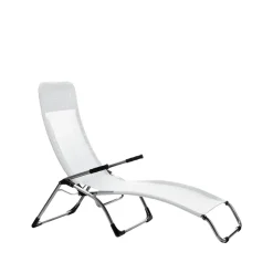 Fiam Seating*Samba sun lounger, White