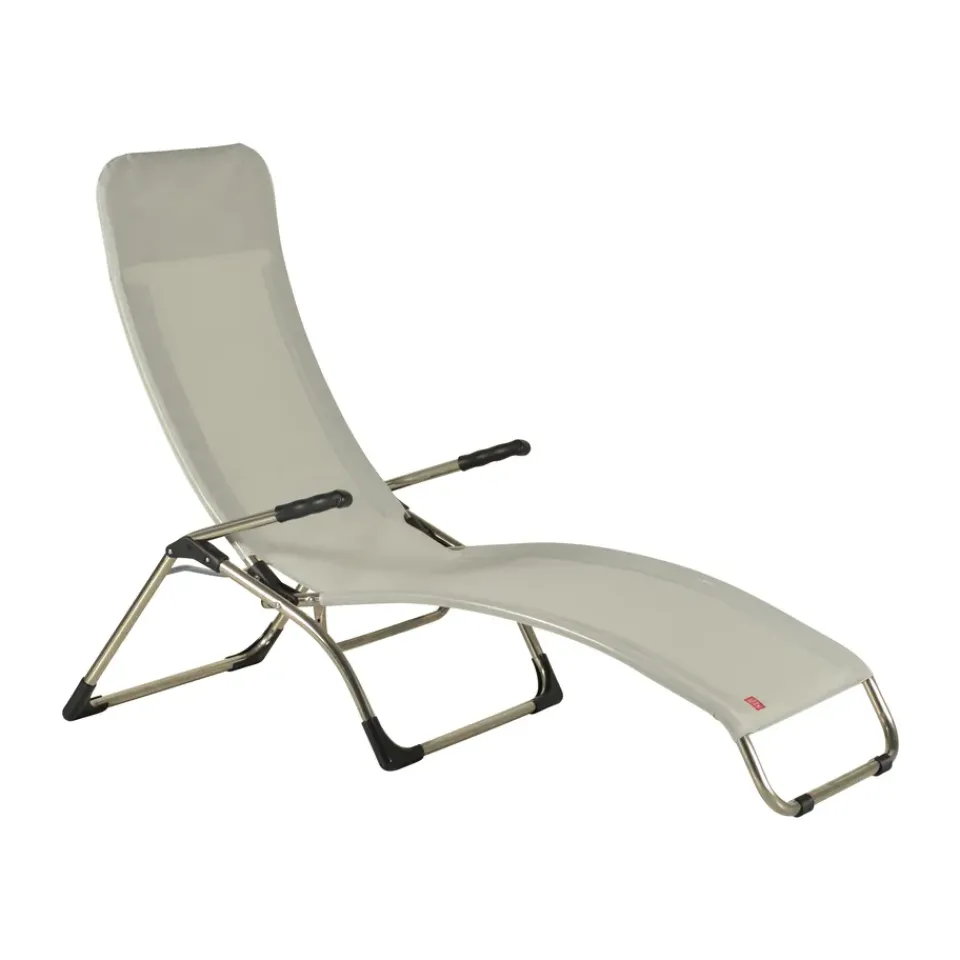 Fiam Seating*Samba sun lounger, WhiteGrey