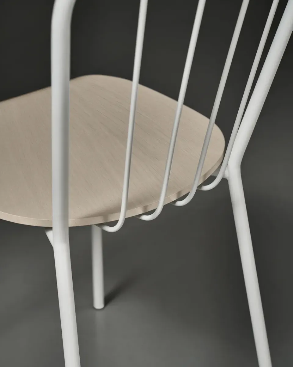 Maze Chairs*Same Chair stool, - oak White