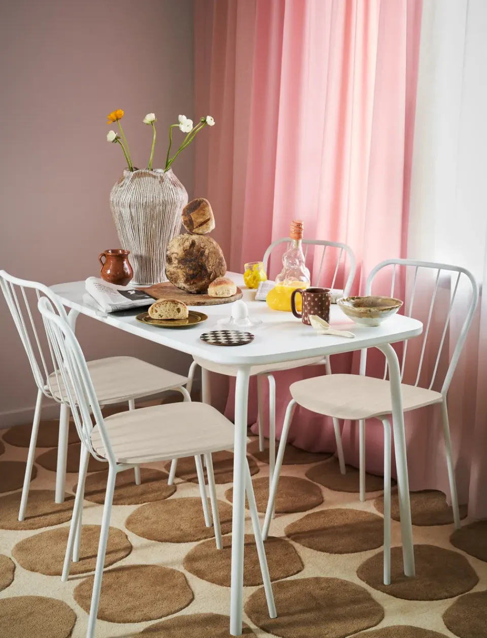 Maze Chairs*Same Chair stool, - oak White