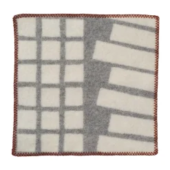 Klippan Yllefabrik Seat Cushions & Pads*Sankt Petri seat pad 43x43 cm, Light Grey