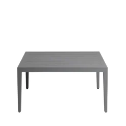 1898 Table For Outdoor Use|Outdoor Lounge Furniture*Santander coffee table 78x78x40 cm, aluminum Grey