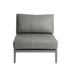 1898 Garden Sofas & Garden Benches|Outdoor Lounge Furniture*Santander modul sofa center module, Grey