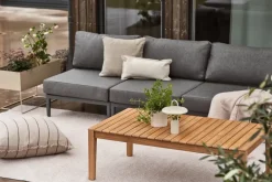 1898 Garden Sofas & Garden Benches|Outdoor Lounge Furniture*Santander modul sofa center module, Grey