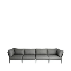 1898 Garden Sofas & Garden Benches|Outdoor Lounge Furniture*Santander modul sofa center module, Grey
