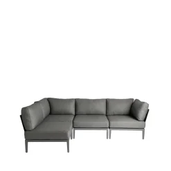 1898 Garden Sofas & Garden Benches|Outdoor Lounge Furniture*Santander modul sofa center module, Grey