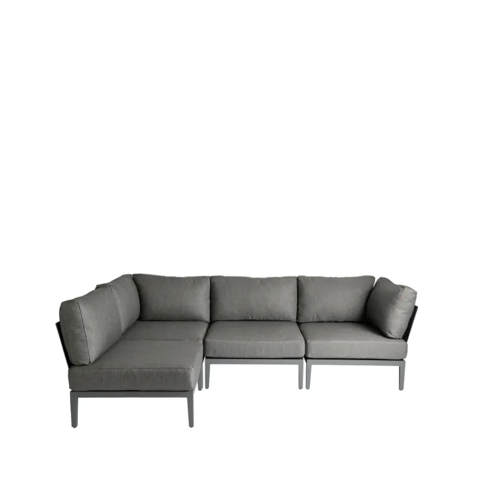 1898 Garden Sofas & Garden Benches|Outdoor Lounge Furniture*Santander modul sofa center module, Grey