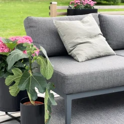 1898 Garden Sofas & Garden Benches|Outdoor Lounge Furniture*Santander modul sofa center module, Grey