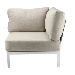 1898 Garden Sofas & Garden Benches|Outdoor Lounge Furniture*Santander modul sofa corner module, White-beige WhiteBeige