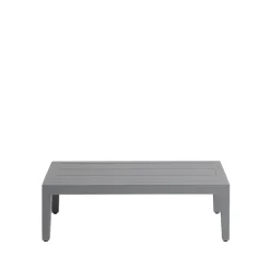 1898 Table For Outdoor Use*Santander side table 75x43x24 cm, aluminum Grey