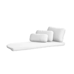 Cane-line Seat Cushions & Pads*Savannah cushion, Natté , right White