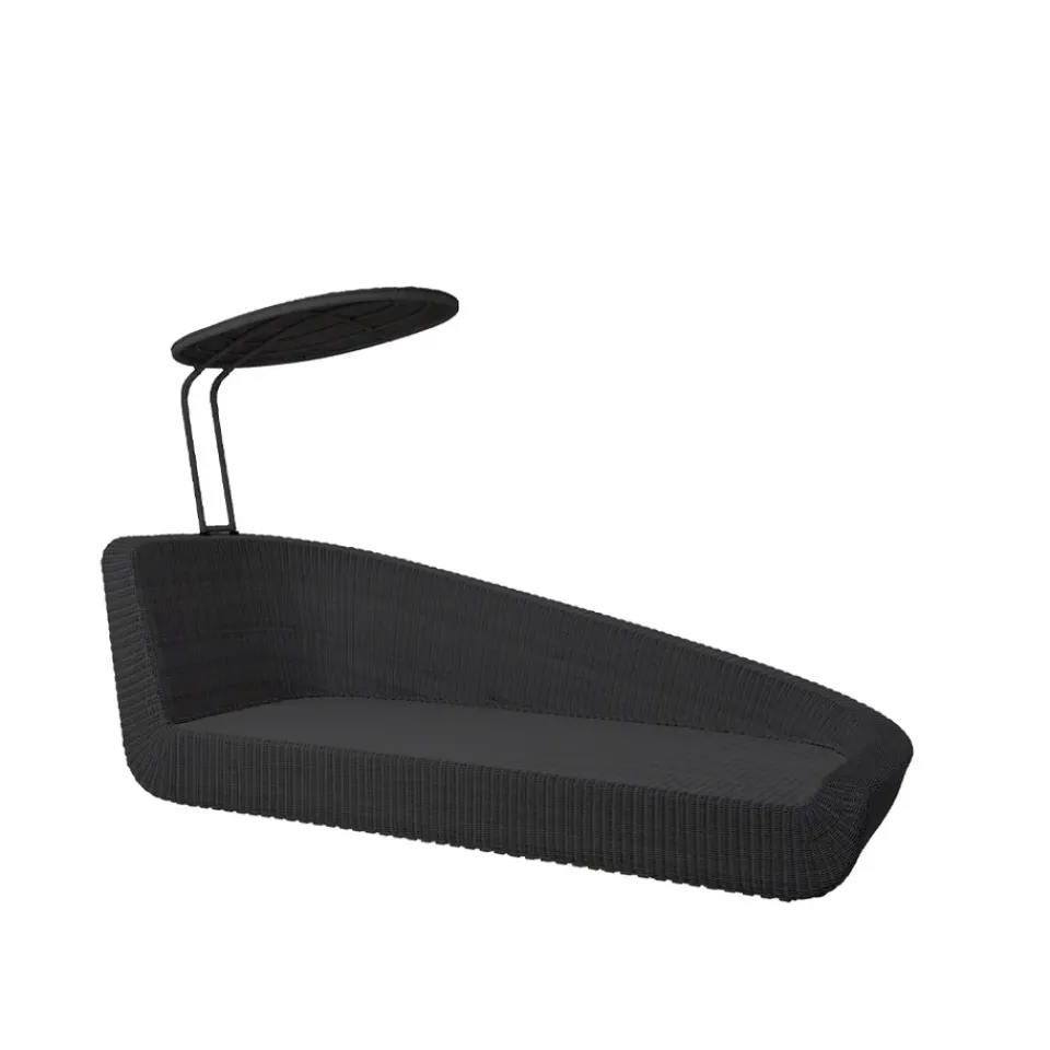 Cane-line Garden Sofas & Garden Benches*Savannah daybed, , left Black