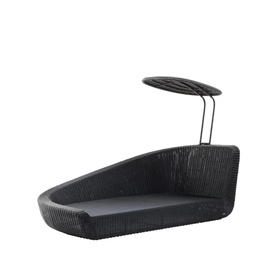 Cane-line Garden Sofas & Garden Benches*Savannah daybed, , right Black
