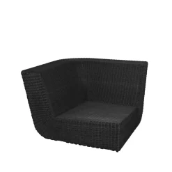 Cane-line Garden Sofas & Garden Benches|Outdoor Lounge Furniture*Savannah modular sofa, , corner Black