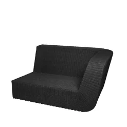 Cane-line Garden Sofas & Garden Benches|Outdoor Lounge Furniture*Savannah modular sofa, , left Black