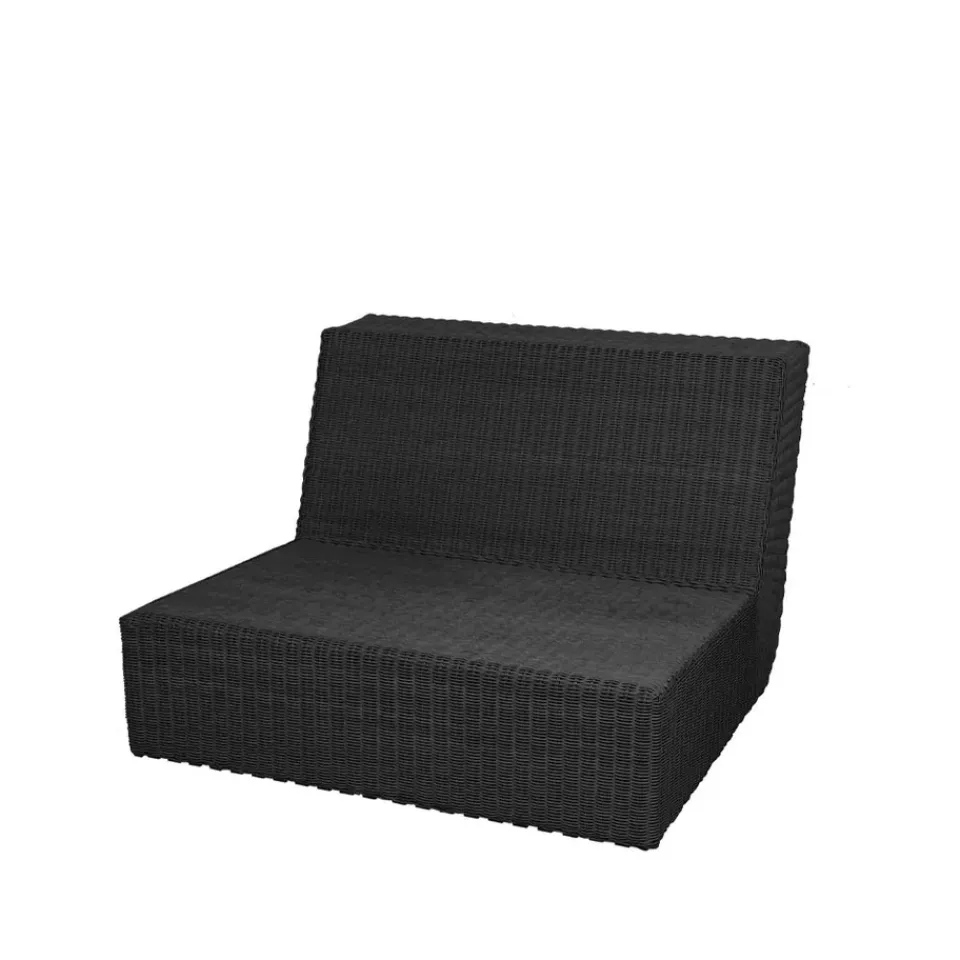Cane-line Garden Sofas & Garden Benches|Outdoor Lounge Furniture*Savannah modular sofa, , single Black
