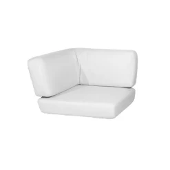 Cane-line Seat Cushions & Pads*Savannah sofa cushion, Natté , corner White