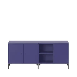 Montana T.V & Media Units|Dressers & Sideboards*Save side table, Monarch 135, black lacquered leg Blue