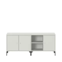 Montana T.V & Media Units|Dressers & Sideboards*Save side table, Nordic 09, black lacquered leg Grey
