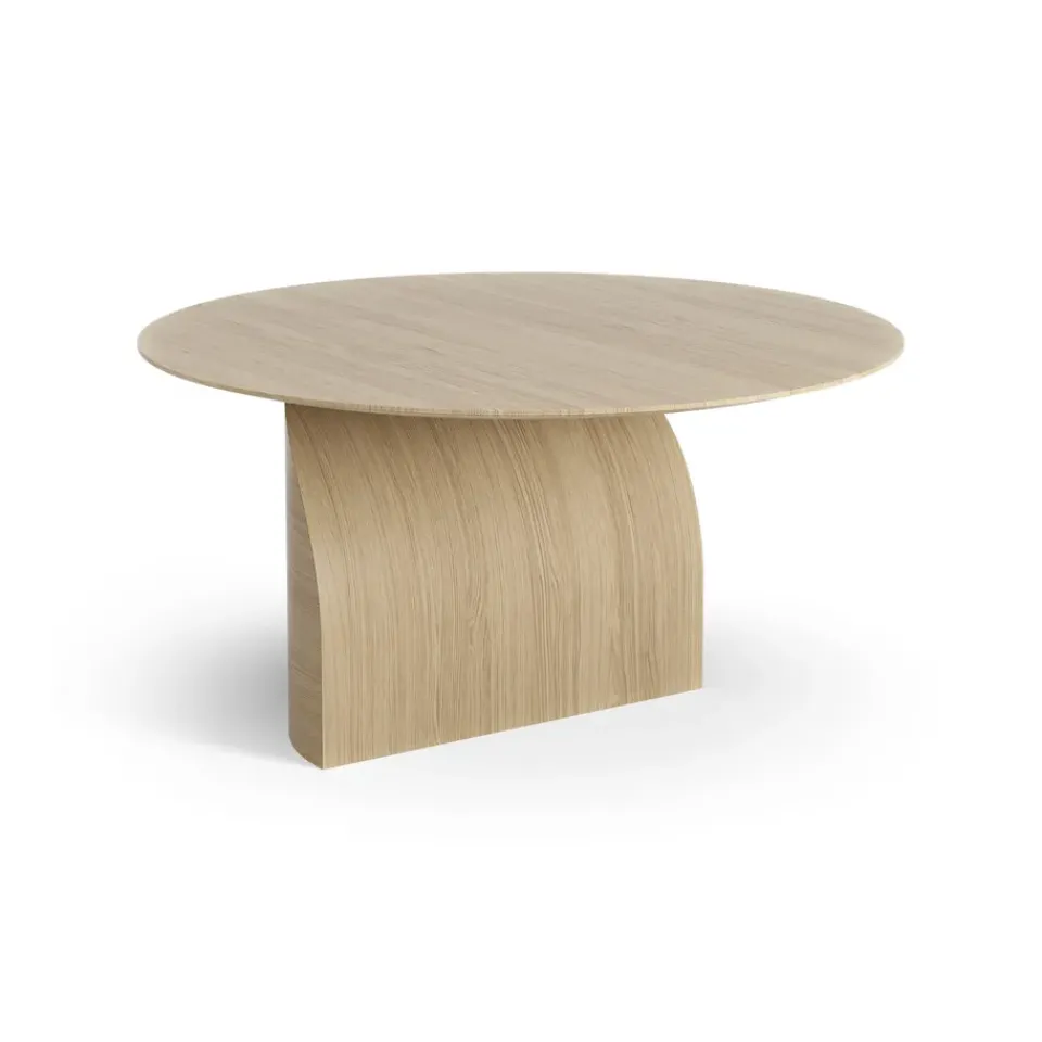 Swedese Coffee Tables*Savoa coffee table H45 cm, Oak laquered Beige