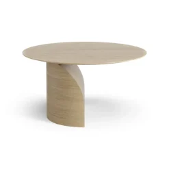 Swedese Coffee Tables*Savoa coffee table H45 cm, Oak laquered Beige