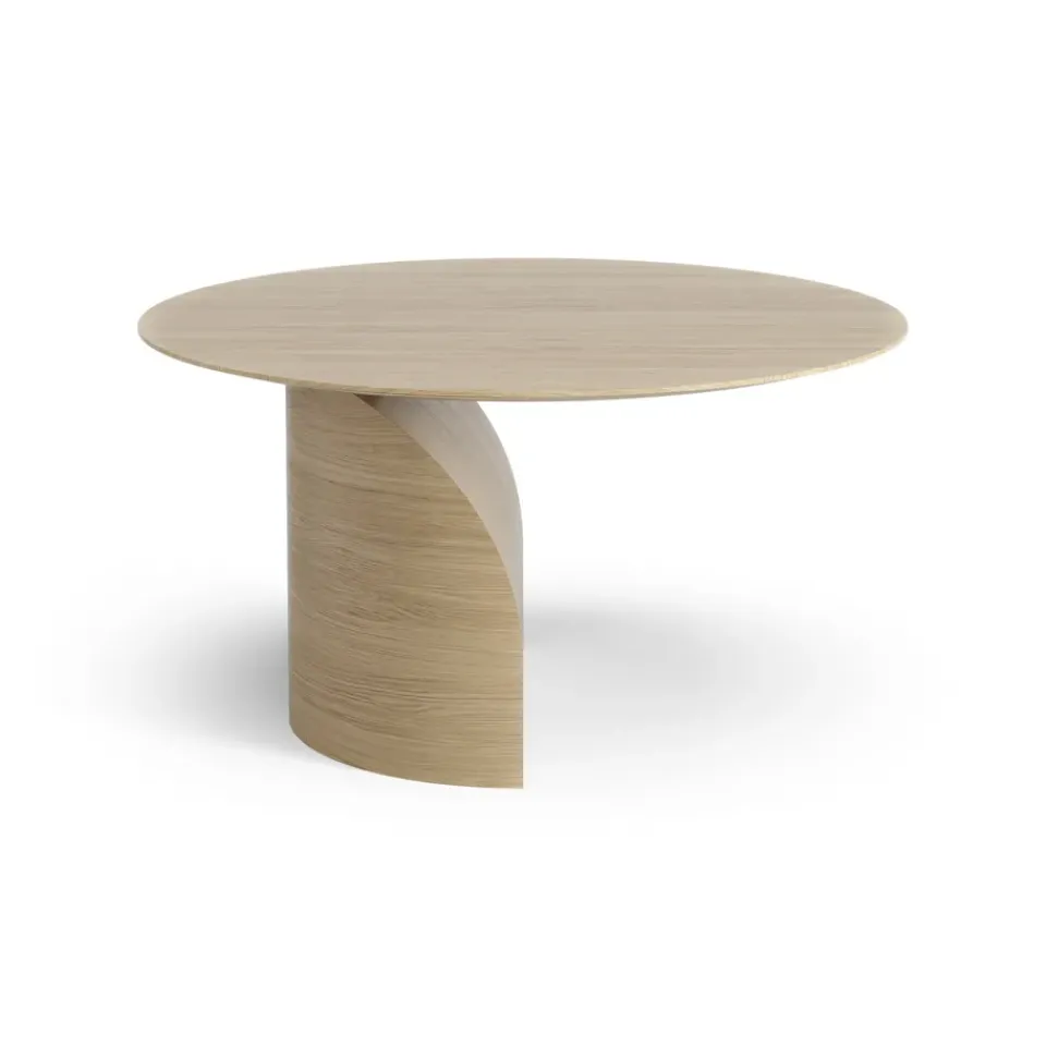 Swedese Coffee Tables*Savoa coffee table H45 cm, Oak laquered Beige