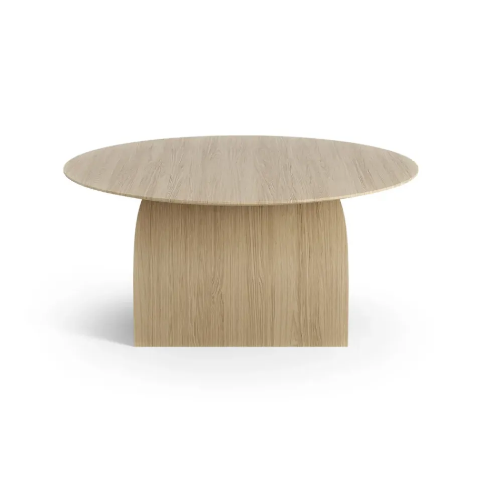 Swedese Coffee Tables*Savoa coffee table H45 cm, Oak laquered Beige