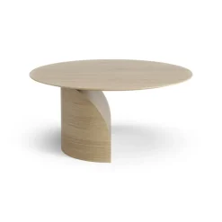 Swedese Coffee Tables*Savoa coffee table H40 cm, Oak laquered Beige