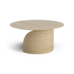 Swedese Coffee Tables*Savoa coffee table H40 cm, Oak laquered Beige