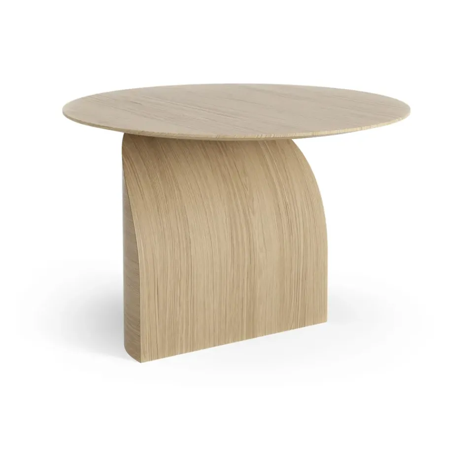 Swedese Side Tables*Savoa table H45 cm, Oak laquered Beige
