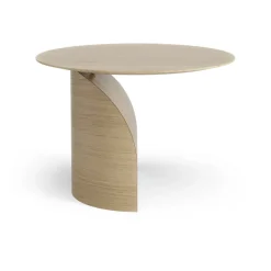 Swedese Side Tables*Savoa table H45 cm, Oak laquered Beige