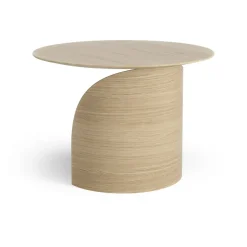 Swedese Side Tables*Savoa table H45 cm, Oak laquered Beige