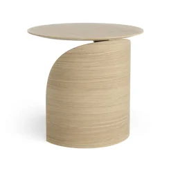 Swedese Side Tables*Savoa table H50 cm, Oak laquered Beige