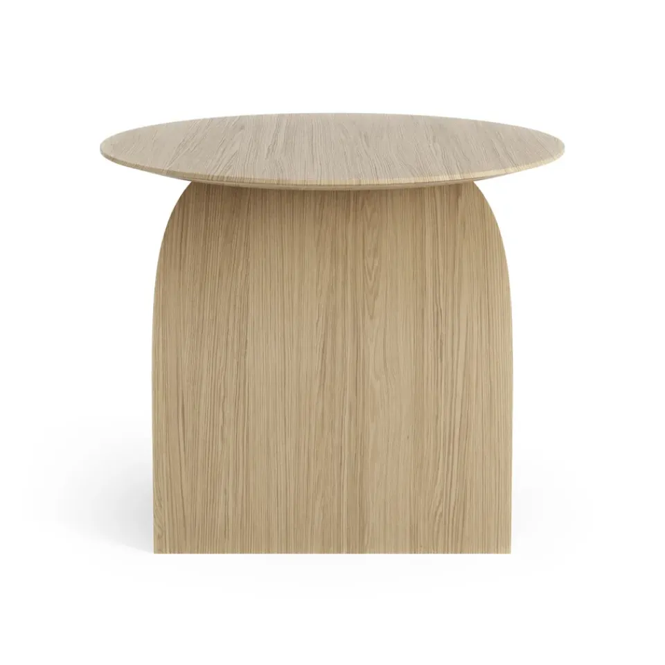 Swedese Side Tables*Savoa table H50 cm, Oak laquered Beige